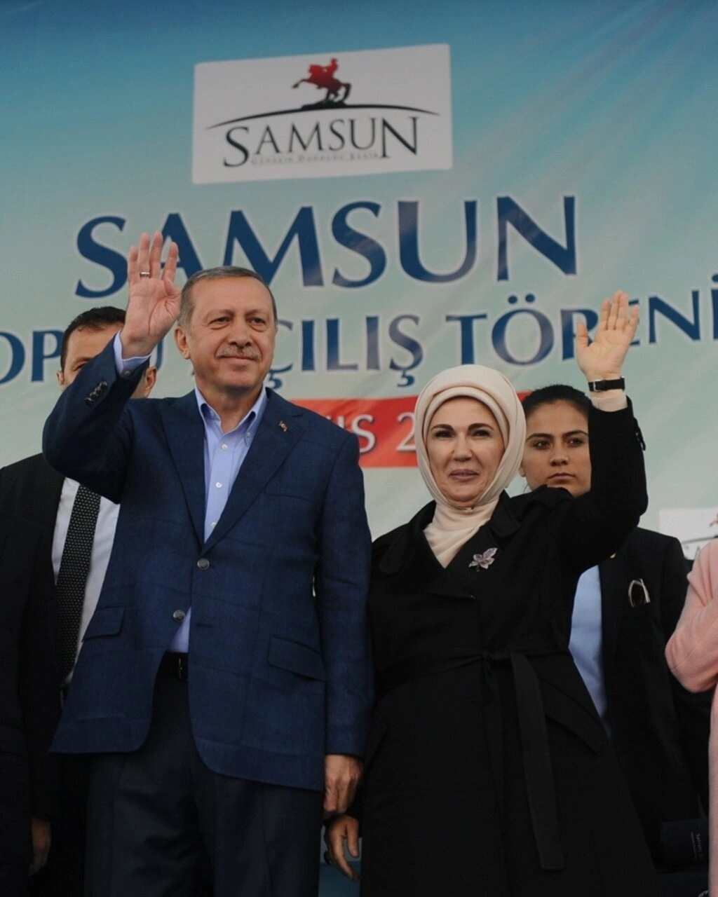 Cumhurbaşkanı Erdoğan Samsun'da açılış töreninde - Resim 19