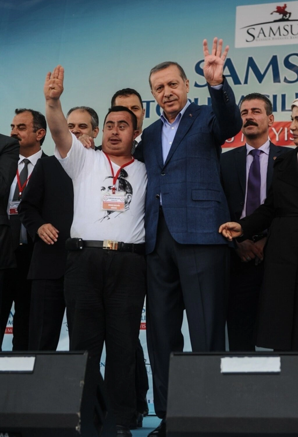 Cumhurbaşkanı Erdoğan Samsun'da açılış töreninde - Resim 20
