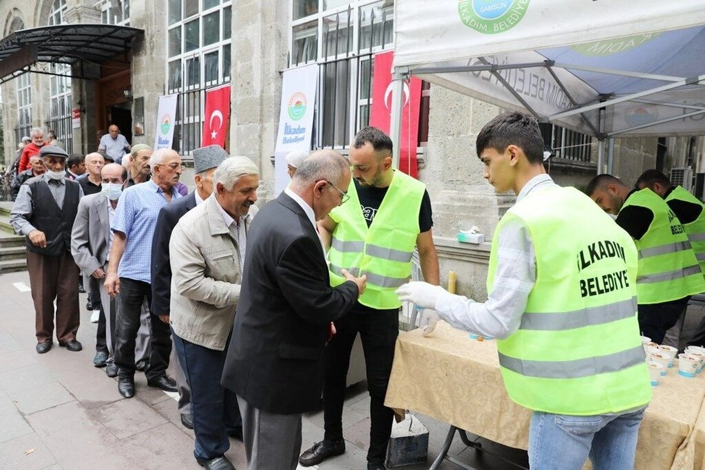 Samsun'da Gazilerin Büyük Coşkusu! Başkan Demirtaş Gaziler Günü'nde lokma dağıttı! - Resim 9