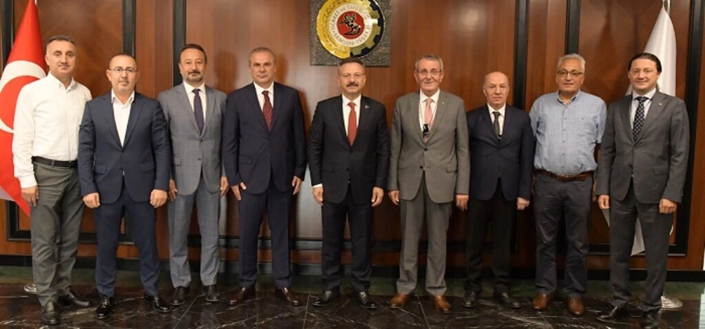 Vali Hüseyin Aksoy Samsun TSO’da - Resim 1