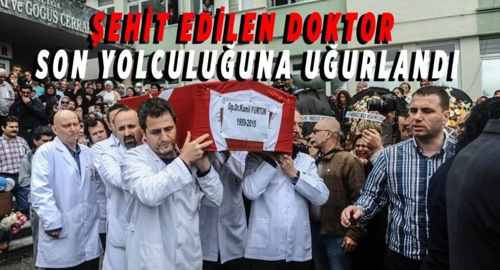 Şehit edilen doktor son yolculuğuna uğurlandı - Resim 27