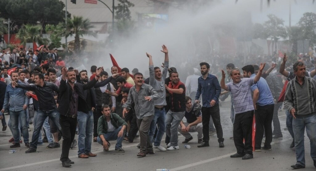 HDP'nin Samsun mitinginde gerginlik - Resim 2