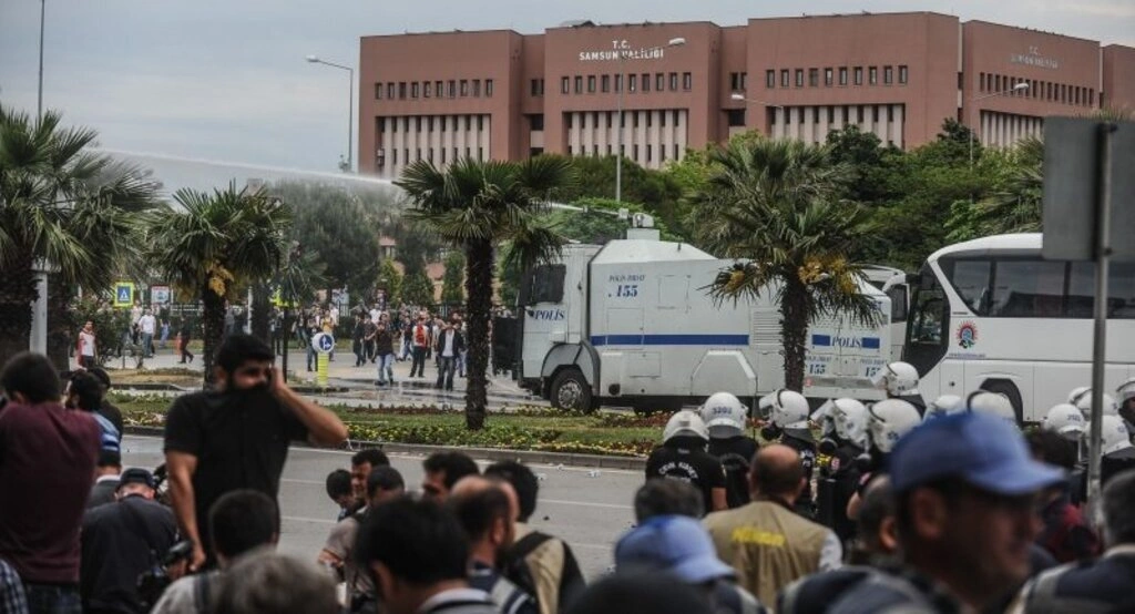 HDP'nin Samsun mitinginde gerginlik - Resim 5