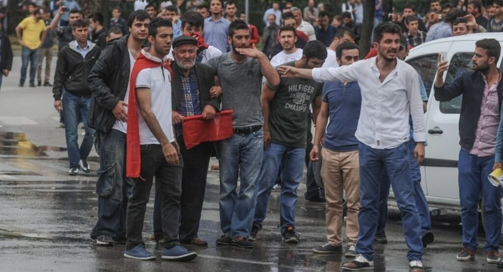 HDP'nin Samsun mitinginde gerginlik - Resim 6