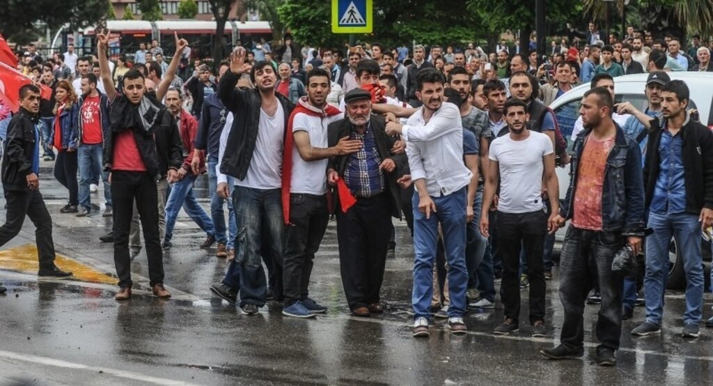 HDP'nin Samsun mitinginde gerginlik - Resim 7