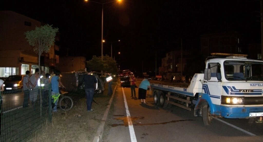 Samsun'da trafik kazası: 11 yaralı - Resim 3