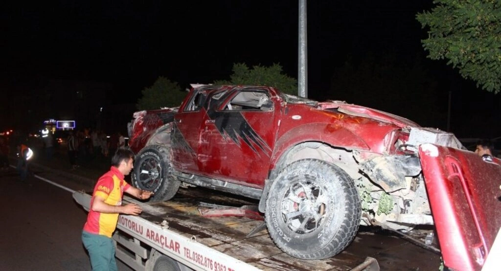 Samsun'da trafik kazası: 11 yaralı - Resim 9