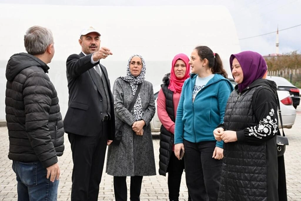 Başkan Kılıç’tan kursiyerlere ziyaret - Resim 2