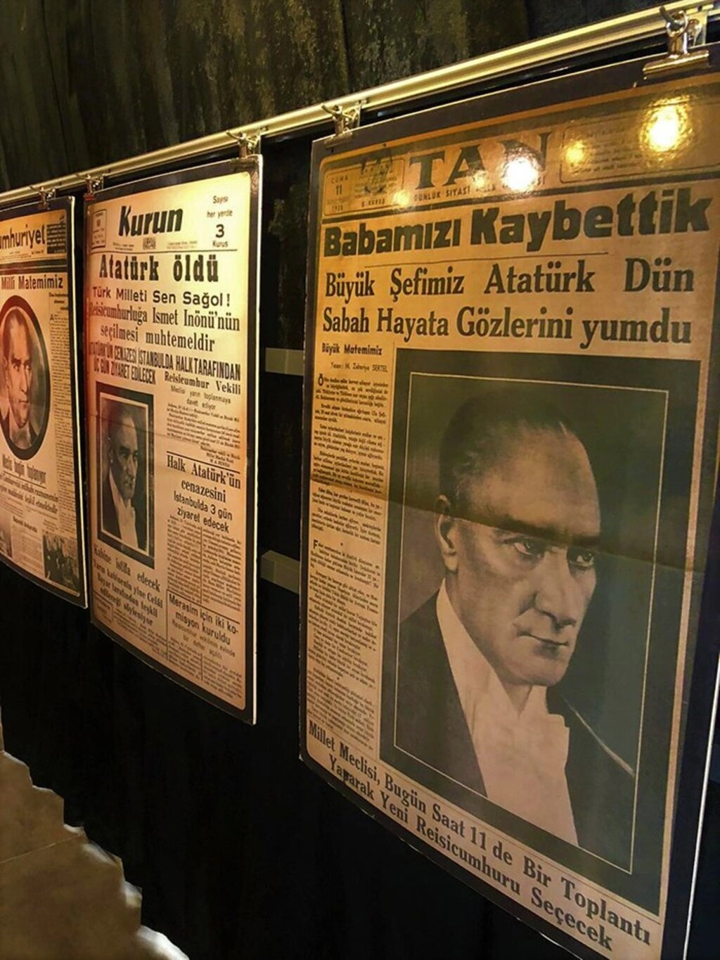 Büyükşehir'den Basında Milli Yas sergisi - Resim 1