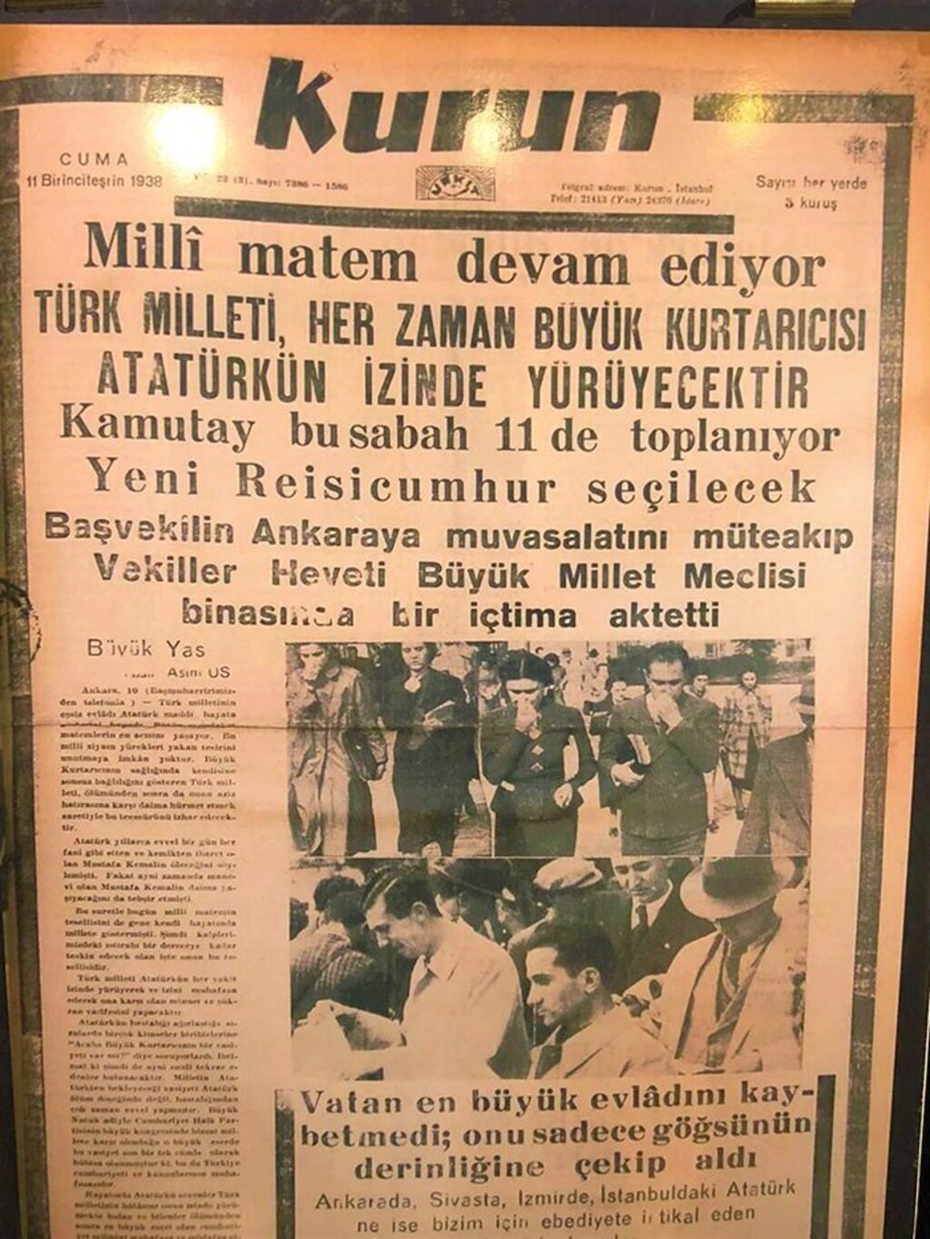 Büyükşehir'den Basında Milli Yas sergisi - Resim 2