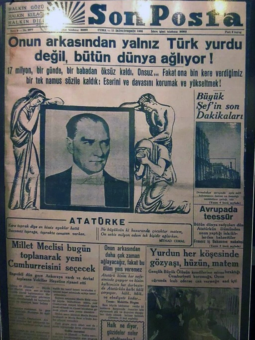 Büyükşehir'den Basında Milli Yas sergisi - Resim 3