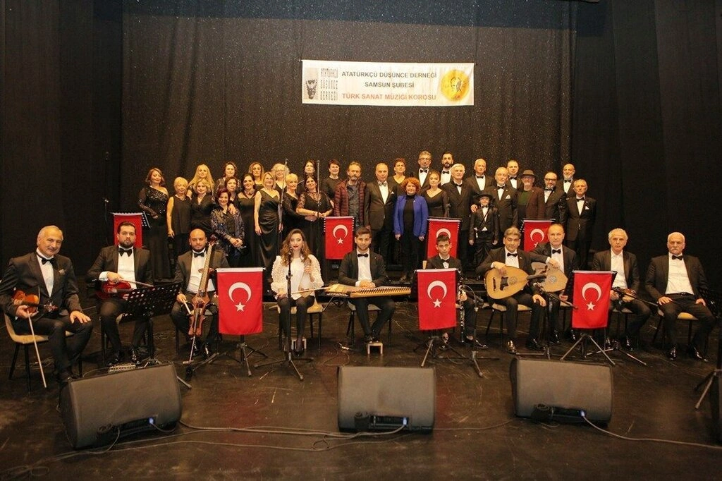 Atatürk Samsun'da sevdiği şarkılarla anıldı - Resim 5