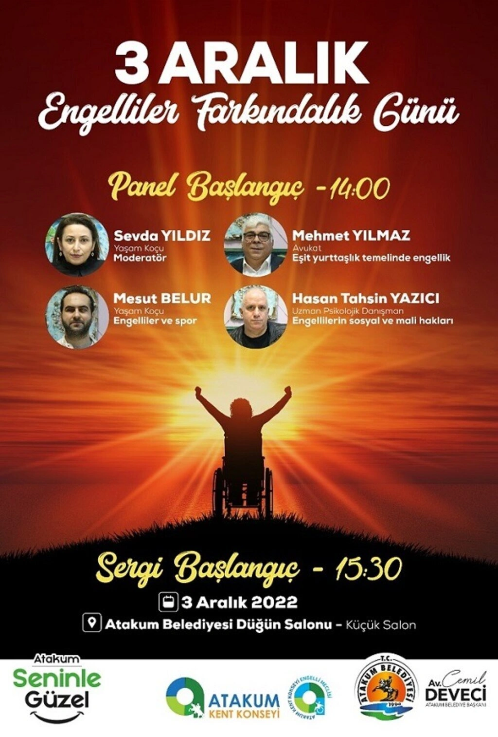 Atakum Belediyesi’nden engelsiz panel  - Resim 1