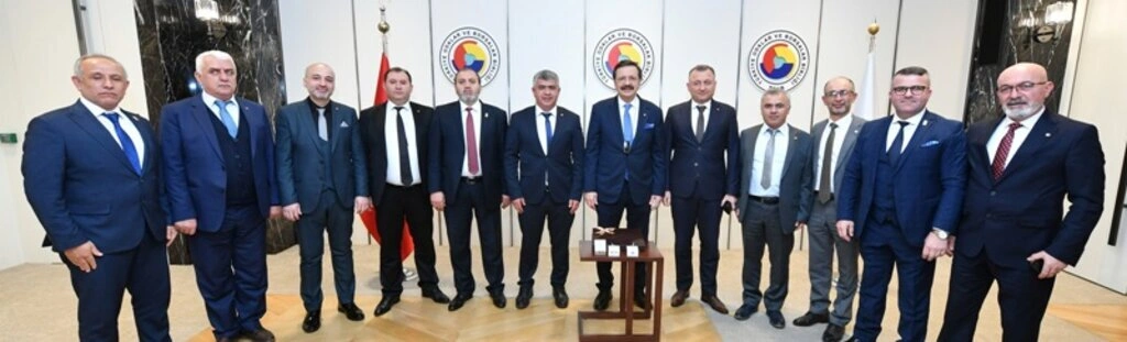 Havza TSO Yönetim ve Meclisi Ankara’da - Resim 2