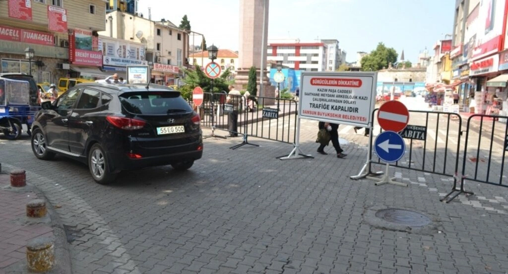 Samsun Tarihi Saathane kazı çalışmaları devam ediyor - Resim 20