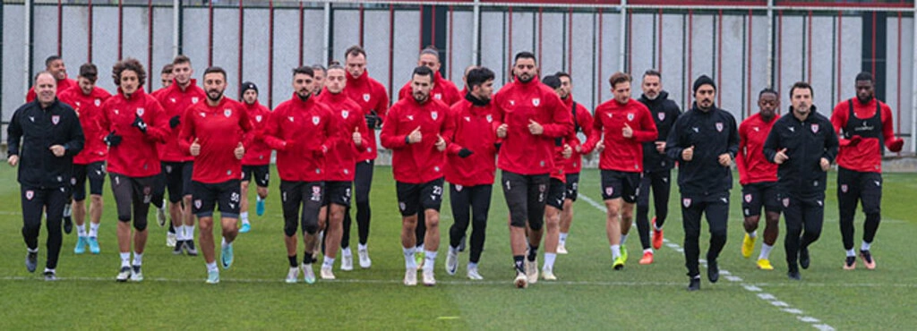 Samsunspor Erzurumspor maçı hazırlıklarına başladı - Resim 2