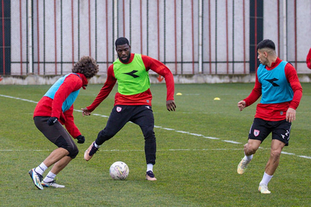 Samsunspor Erzurumspor maçı hazırlıklarına başladı - Resim 5