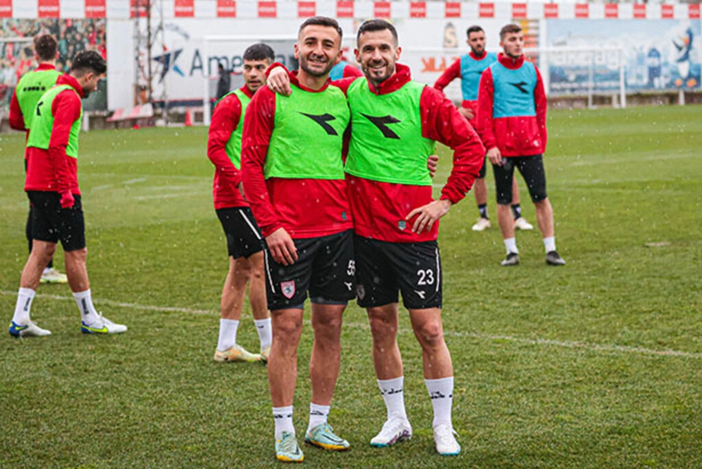 Samsunspor Erzurumspor maçı hazırlıklarını tamamladı - Resim 6