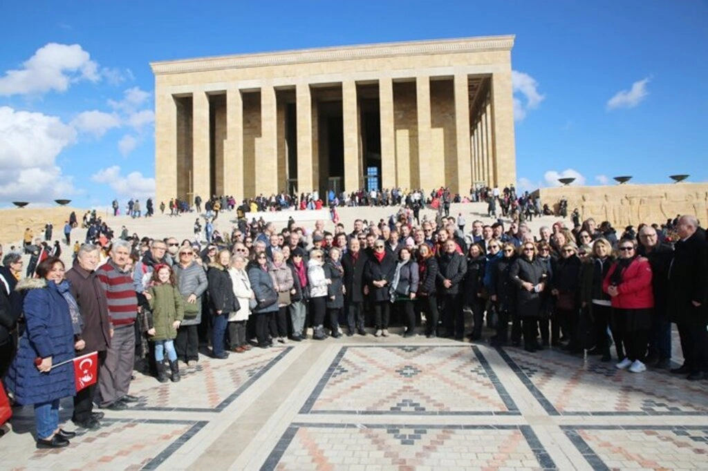 Samsun’da yaşayan mübadiller Anıtkabir’de - Resim 6