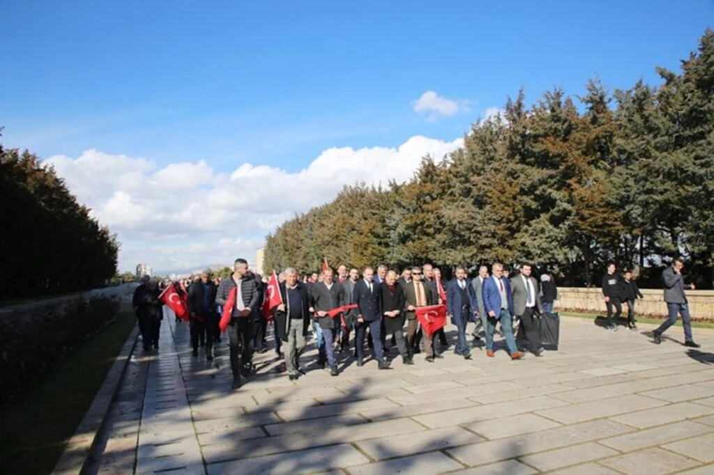 Samsun’da yaşayan mübadiller Anıtkabir’de - Resim 8