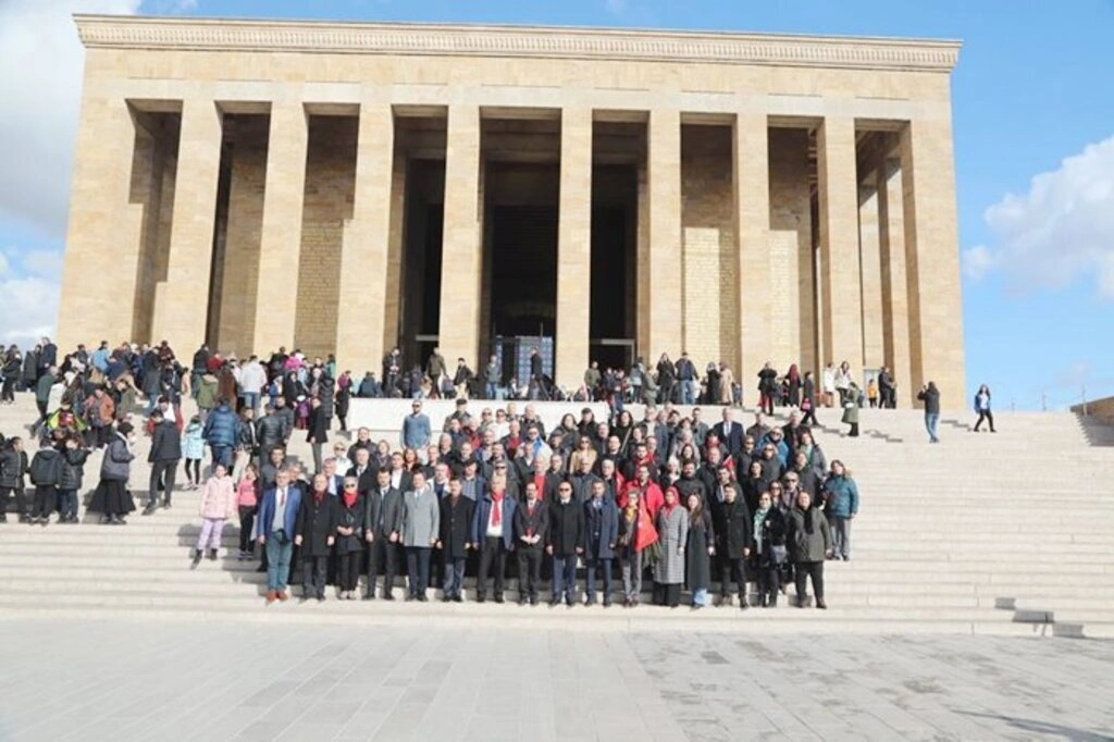 Samsun’da yaşayan mübadiller Anıtkabir’de - Resim 10