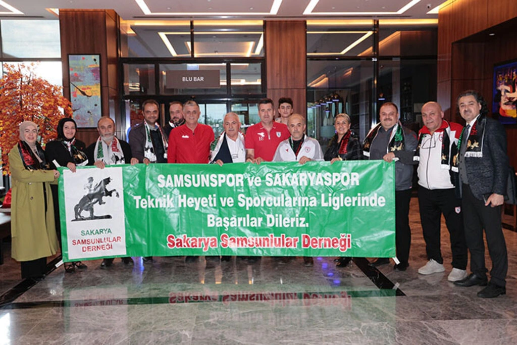 Sakarya Samsunlular Derneği'nden Samsunspor'a ziyaret - Resim 2