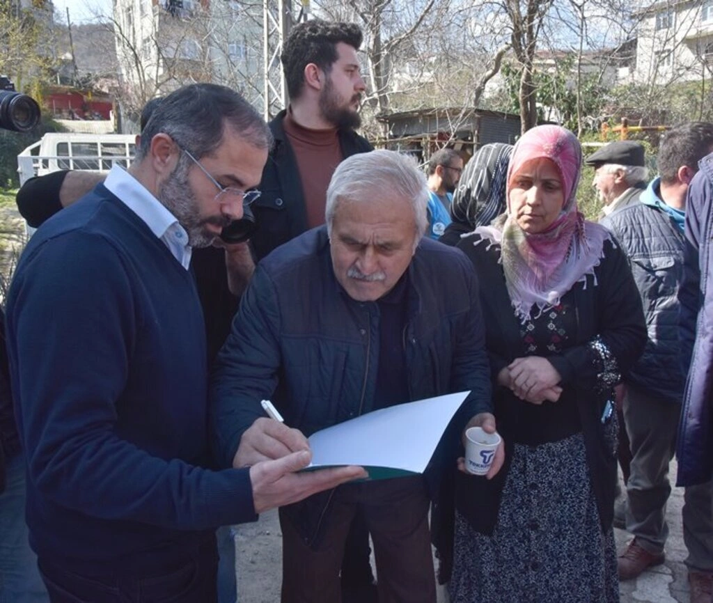 Tekkeköy'de çiftçilere mor patlıcan inciri fidanı dağıtıldı - Resim 8