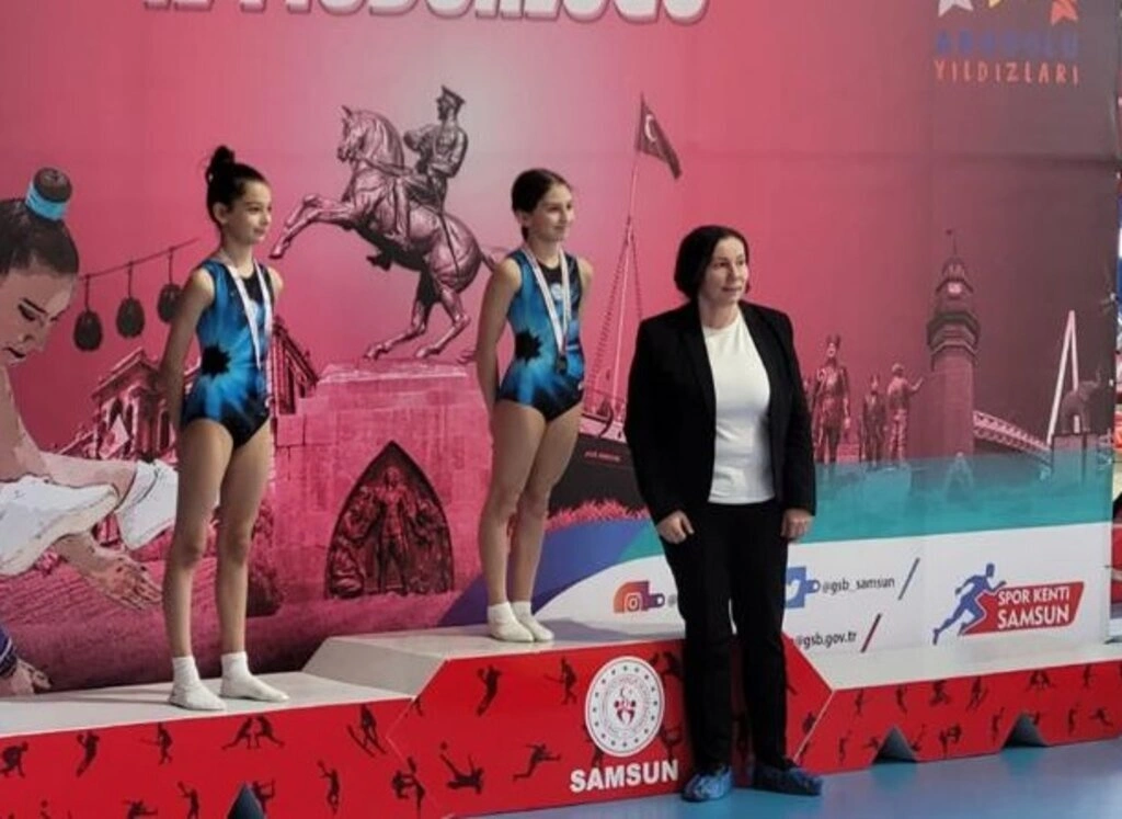 Trampolin Cimnastik İl Birinciliği tamamlandı! Samsun Trampolin Cimnastik - Resim 1
