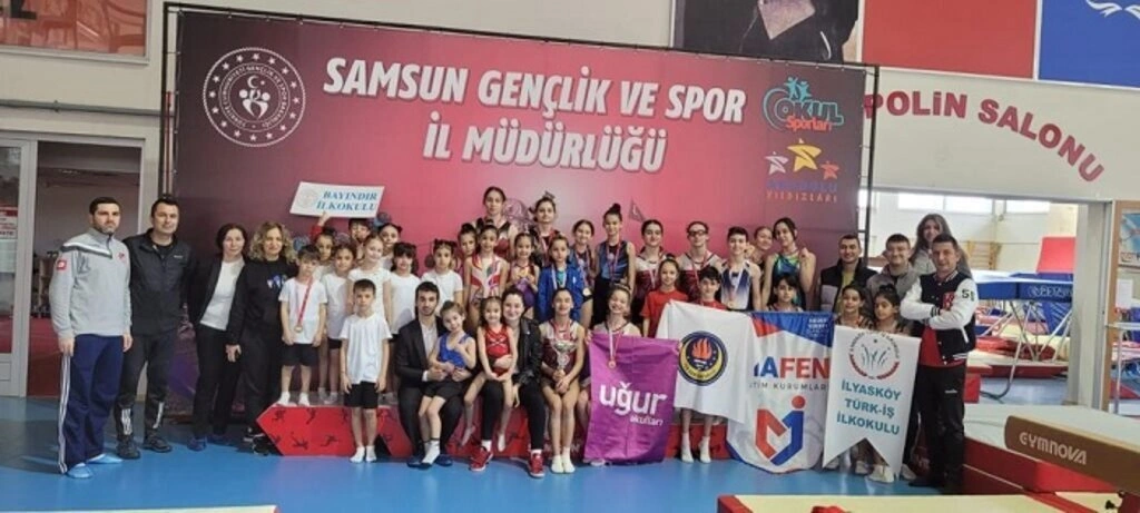 Trampolin Cimnastik İl Birinciliği tamamlandı! Samsun Trampolin Cimnastik - Resim 2