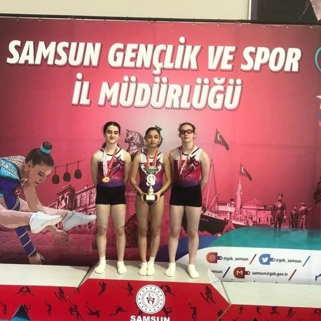 Trampolin Cimnastik İl Birinciliği tamamlandı! Samsun Trampolin Cimnastik - Resim 3