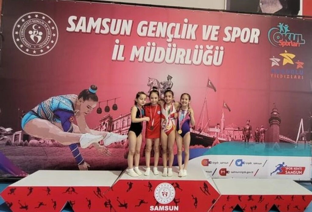 Trampolin Cimnastik İl Birinciliği tamamlandı! Samsun Trampolin Cimnastik - Resim 4
