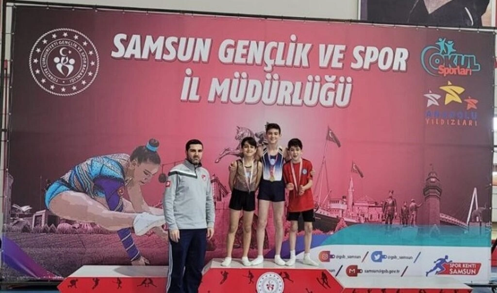 Trampolin Cimnastik İl Birinciliği tamamlandı! Samsun Trampolin Cimnastik - Resim 5