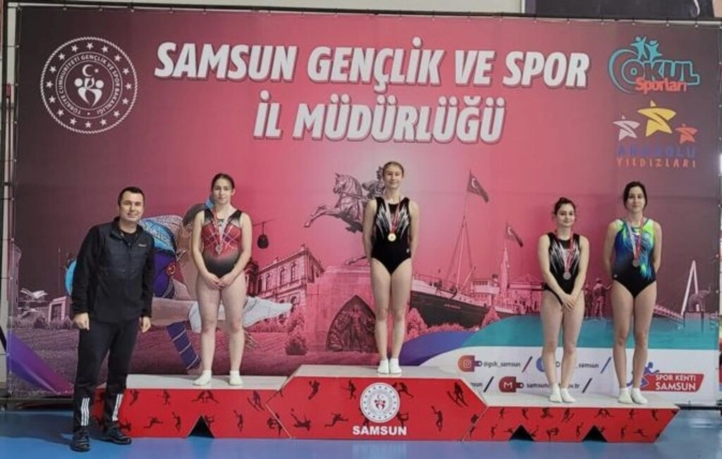 Trampolin Cimnastik İl Birinciliği tamamlandı! Samsun Trampolin Cimnastik - Resim 6