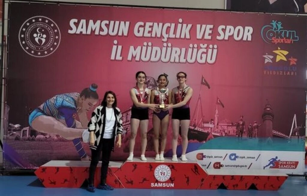 Trampolin Cimnastik İl Birinciliği tamamlandı! Samsun Trampolin Cimnastik - Resim 7