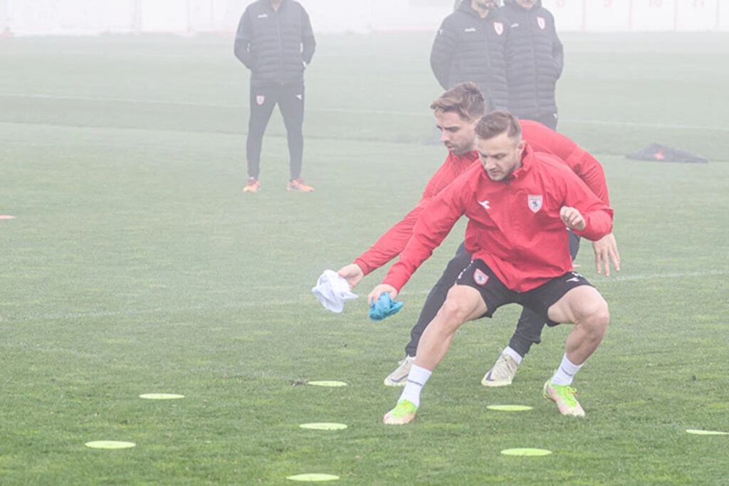 Samsunspor Boluspor maçı hazırlıklarını sürdürüyor - Resim 3