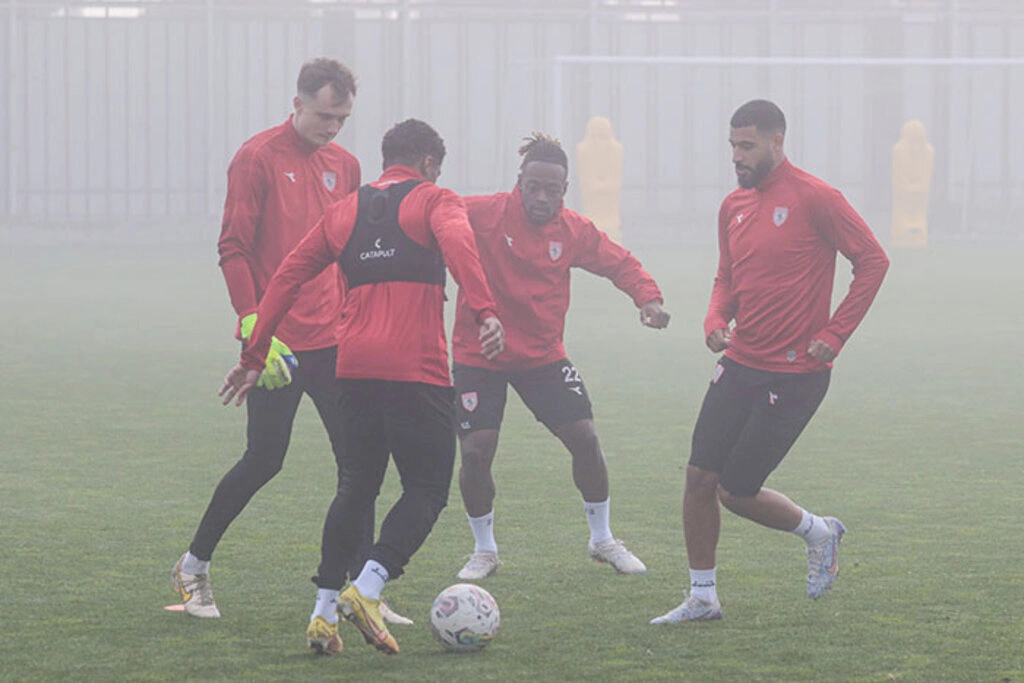 Samsunspor Boluspor maçı hazırlıklarını sürdürüyor - Resim 5