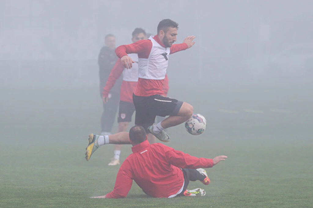 Samsunspor Boluspor maçı hazırlıklarını sürdürüyor - Resim 7