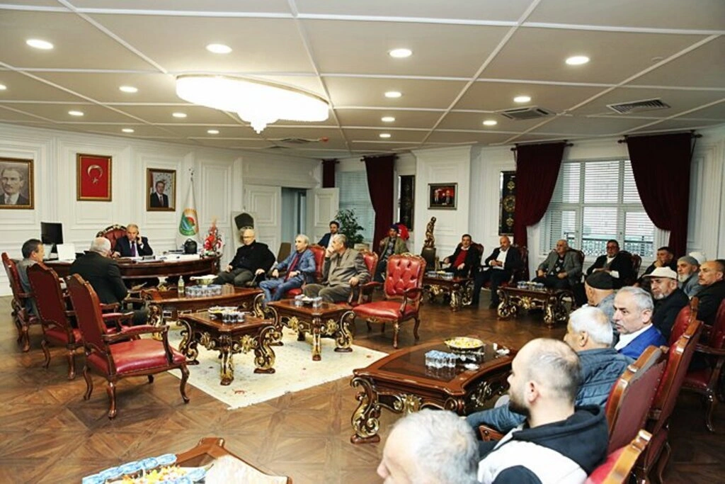 İlkadım Belediyesi'nde bayramlaşma töreni - Resim 1
