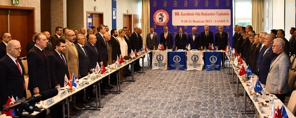 55. Karadeniz Oda Başkanları Toplantısı Samsun SMMMO ev sahipliğinde gerçekleşti - Resim 2