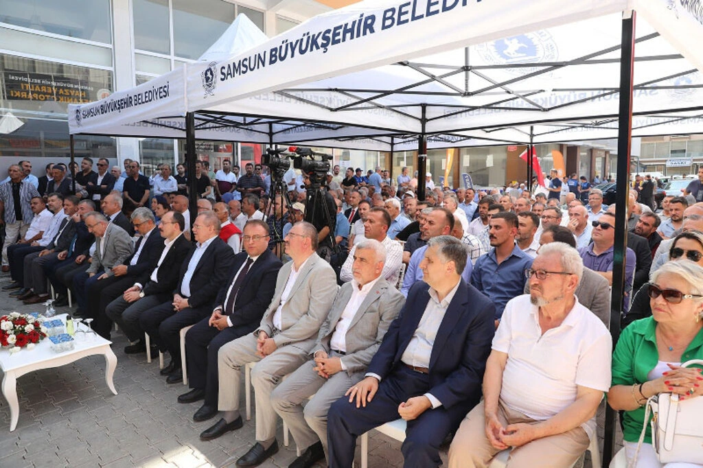 Havza Mekanik Katlı Otopark için muhteşem açılış - Resim 4