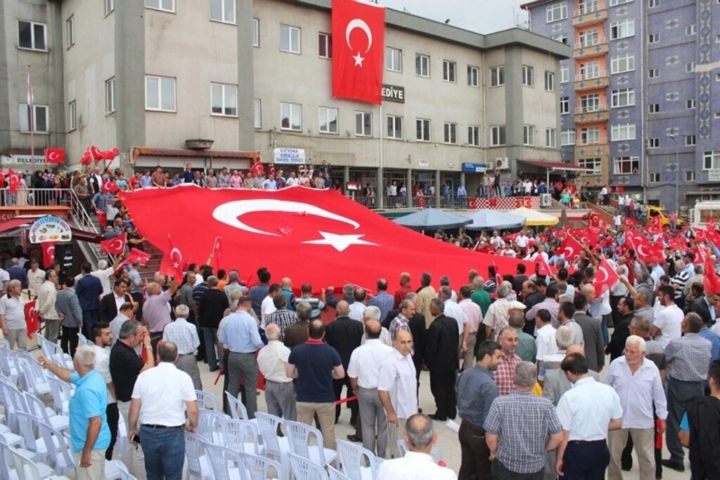 Tekkeköy’de Şehitleri anma ve Dua programı - Resim 14