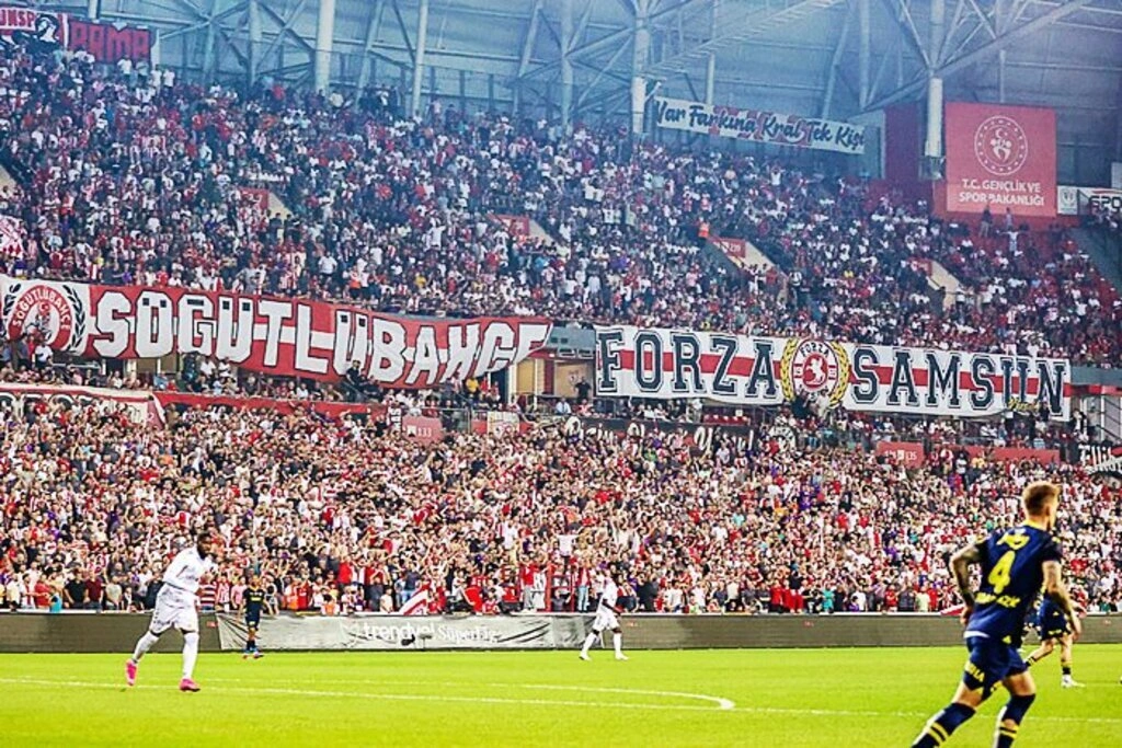 Samsunspor Fenerbahçe maçının özel fotoğrafları  - Resim 5