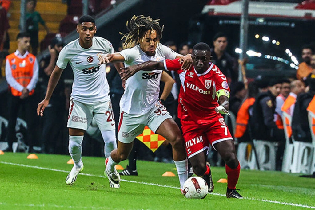 Galatasaray Samsunspor fotoğrafları! Samsunspor'da 3 yeni transfer 11'de - Resim 3