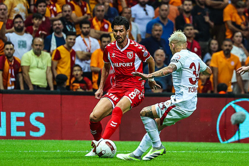 Galatasaray Samsunspor fotoğrafları! Samsunspor'da 3 yeni transfer 11'de - Resim 4