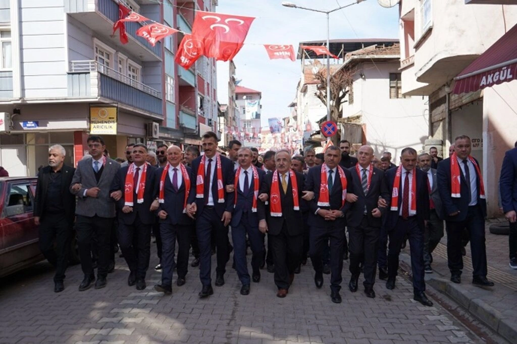 MHP Samsun İl Başkanı Burhan Mucur: Hedefimiz 31 Mart'ta Samsun'da 18'de 18 Yapmak! - Resim 8