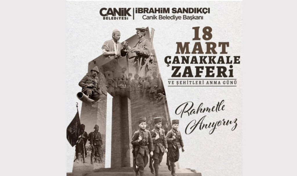 Canik Belediyesi'nden 18 Mart Mesajı - Resim 1