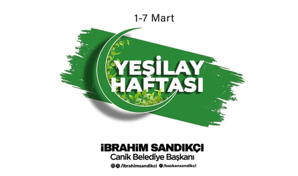 Canik Belediyesi'nden Yeşilay Haftası Mesajı - Resim 1