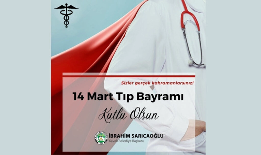 Kavak Belediyesi'nden Tıp Bayramı Mesajı - Resim 1