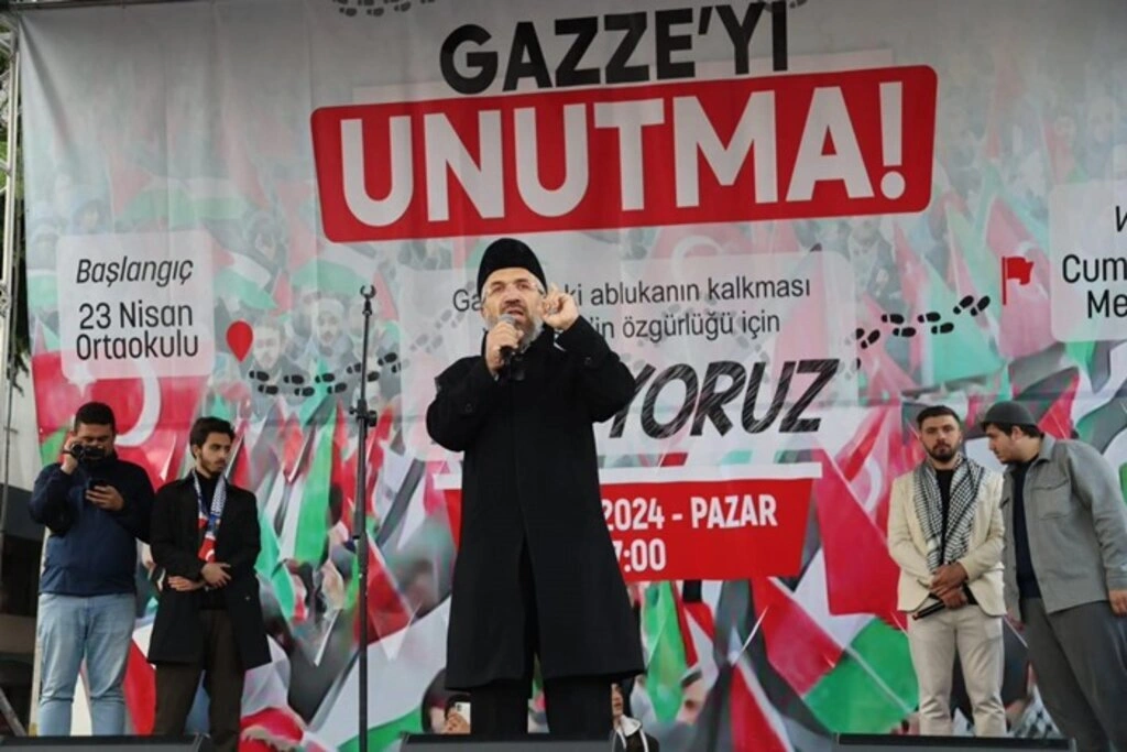Samsun'da on binler Filistin için yürüdü - Resim 5