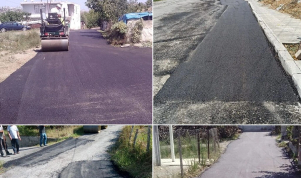 İlkadım Belediyesi'nden sıcak asfalt yama çalışmaları - Resim 1